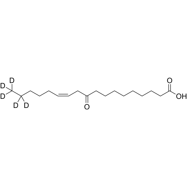 (Z)-10-Oxooctadec-12-enoic-17,17,18,18,18-d5 acid